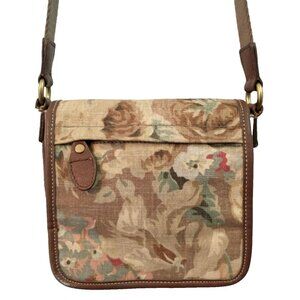 Fossil Vintage The Original Premium Bag Canvas Crossbody N. 054 Purse -7x7.5x2.5